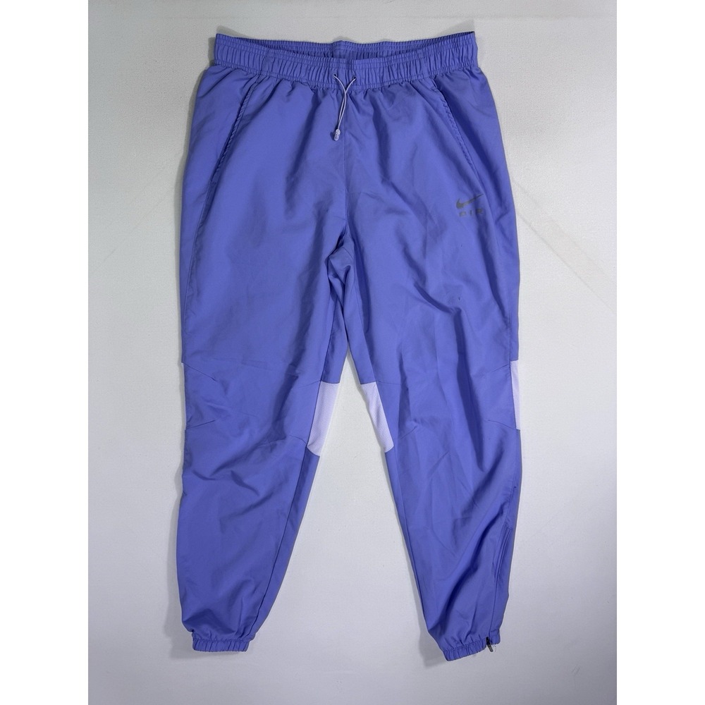 Nike Air Running Pants Women's Large DQ6220 Lightweight Athletic Jogger Purple